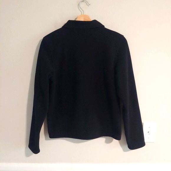 Gap black soft fleece full zip jacket - Picture 6 of 6